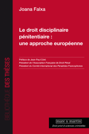 Le droit disciplinaire pénitentiaire