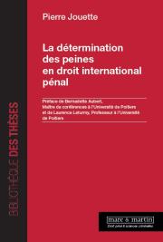 La détermination des peines en droit international pénal