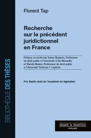 Recherche sur le précédent juridictionnel en France