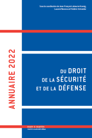 Annuaire 2022 du droit de la sécurité et de la défense