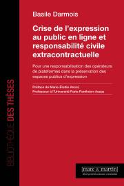 Crise de l'expression au public en ligne et responsabilité civile extracontractuelle