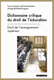 Dictionnaire critique du droit de l’éducation T2