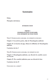 L'homologation judiciaire des actes juridique