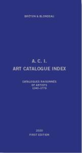 Art Catalogue Index (Volume I)