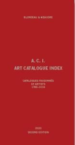 Art Catalogue Index (Coffret)