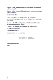 L'utilisation du bien d'autrui par une personne publique