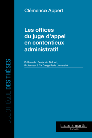 Les offices du juge d'appel en contentieux administratif