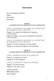 Imperium et jurisdictio en droit judiciaire privé