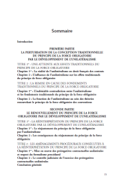 Le principe de la force obligatoire du contrat à l’épreuve du développement de l’unilatéralisme