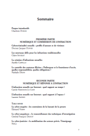 Les infractions sexuelles à l’épreuve du numérique