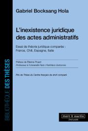 L'inexistence juridique des actes administratifs