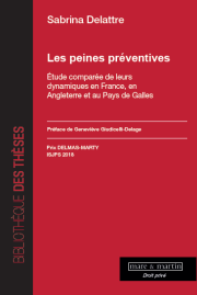 Les peines préventives