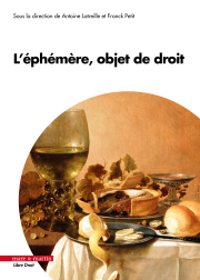 L'éphémère, objet de droit