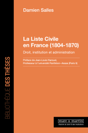 La Liste Civile en France (1804-1870)