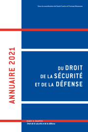 Annuaire 2021 du droit de la sécurité et de la défense