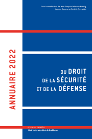 Annuaire 2022 du droit de la sécurité et de la défense
