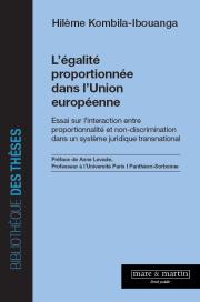 L’égalité proportionnée dans l’Union européenne