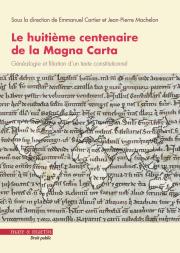 Le huitième centenaire de la Magna Carta