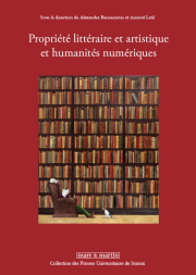 Propriété littéraire et artistique et humanités numériques