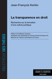 La transparence en droit