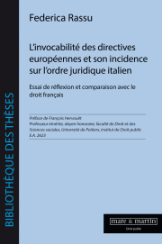 L’invocabilité des directives européennes et son incidence sur l’ordre juridique italien