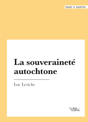La souveraineté autochtone