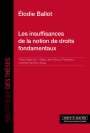 Les insuffisances de la notion de droits fondamentaux
