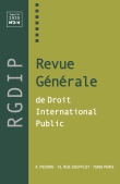 Revue générale de droit international public